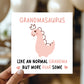 Grandma Birthday Card for Her Grandmasaurus Grandma Card