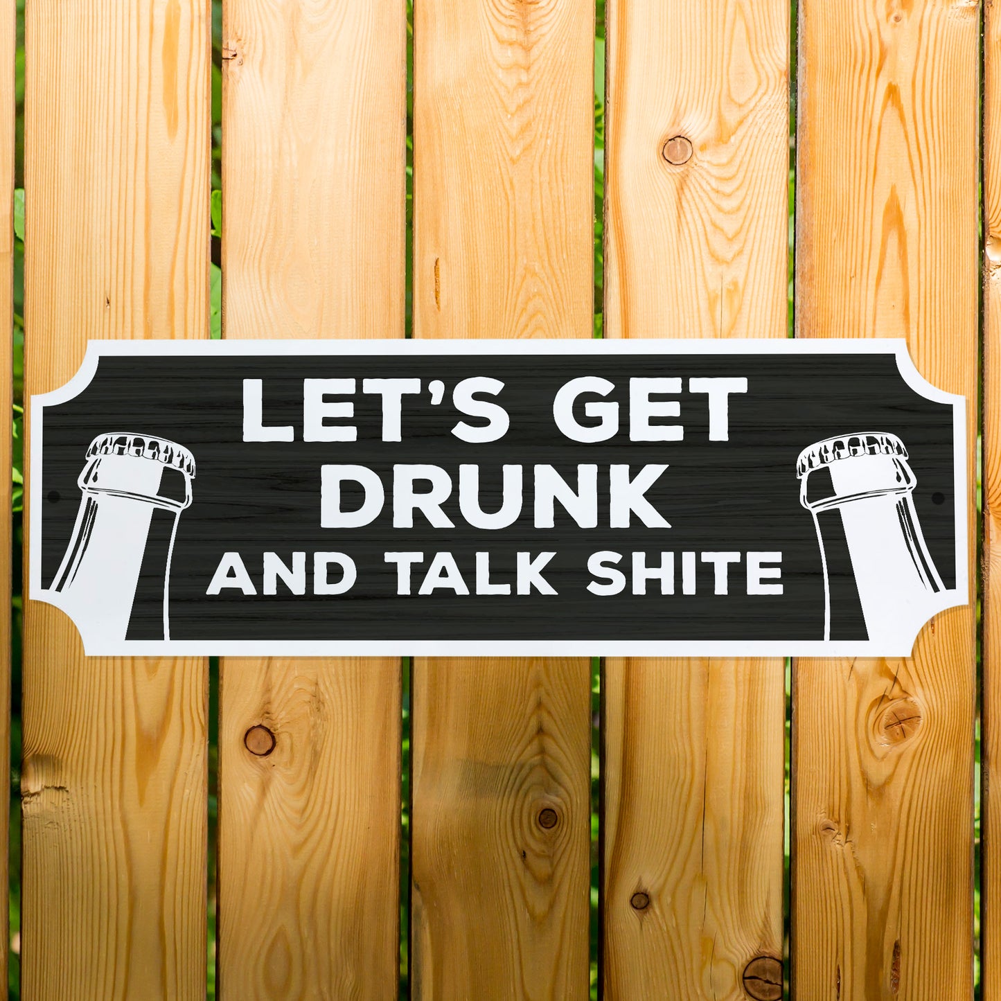 FUNNY Home Bar Sign For Garage Man Cave Shed Sign 30x10cm