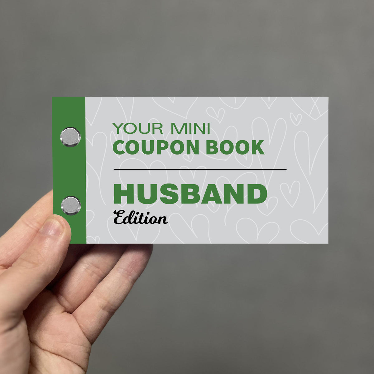 Husband and Wife Coupon Book Bundle of 2 Novelty Gifts Couple