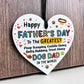 Fathers Day Gift For Greatest Dog Dad Funny Gift For Dad Heart