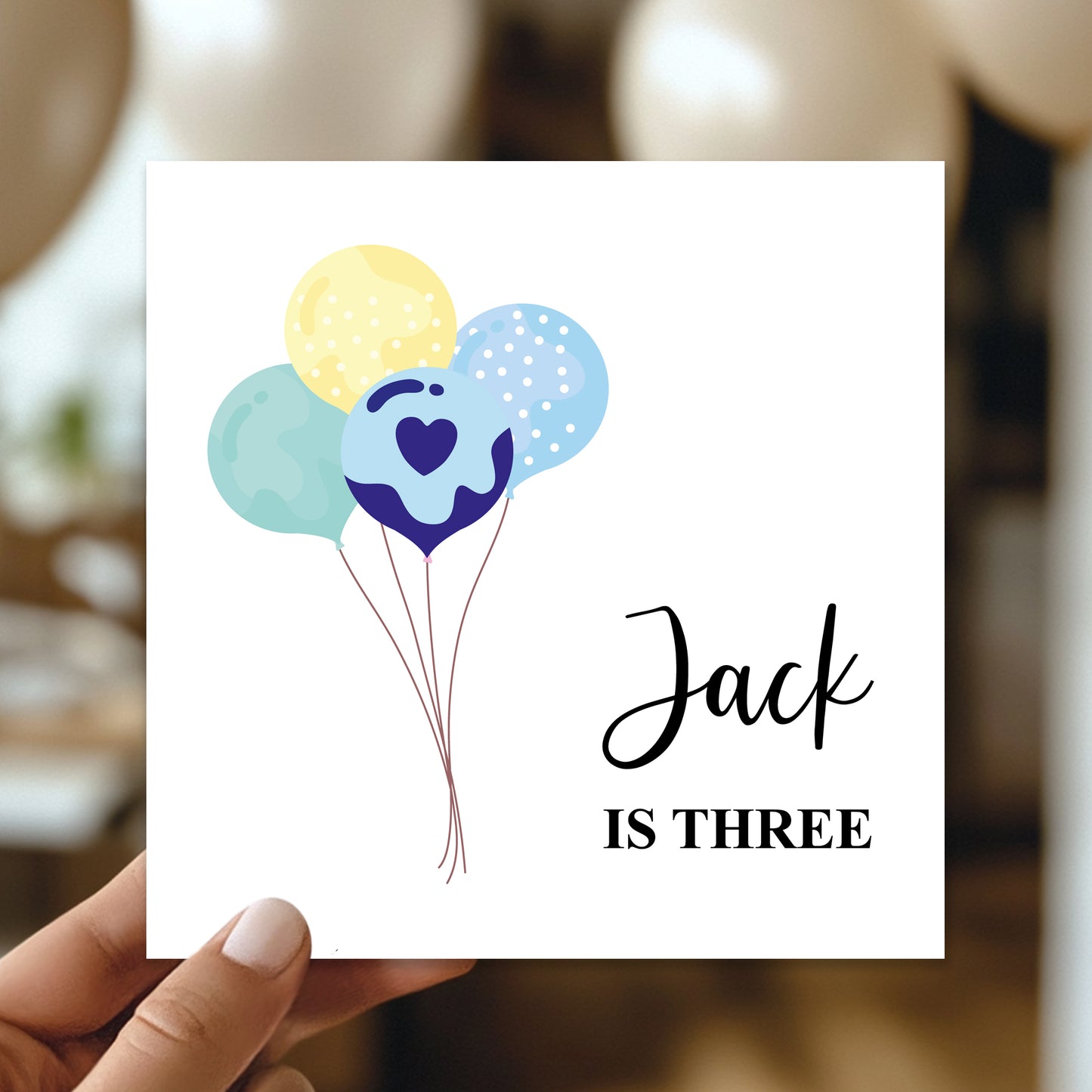 3rd Birthday Card For Son Grandson Nephew Brother Kids