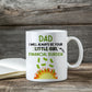 Funny Dad Ceramic Mug Gift From Daughter Novelty Fathers Day