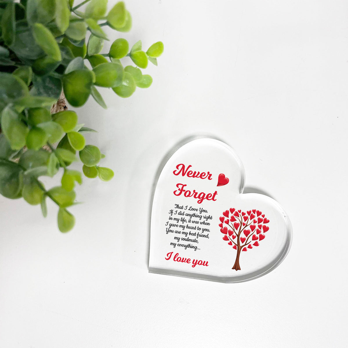 I Love You Gift For Boyfriend Girlfriend Husband Wife Soulmate