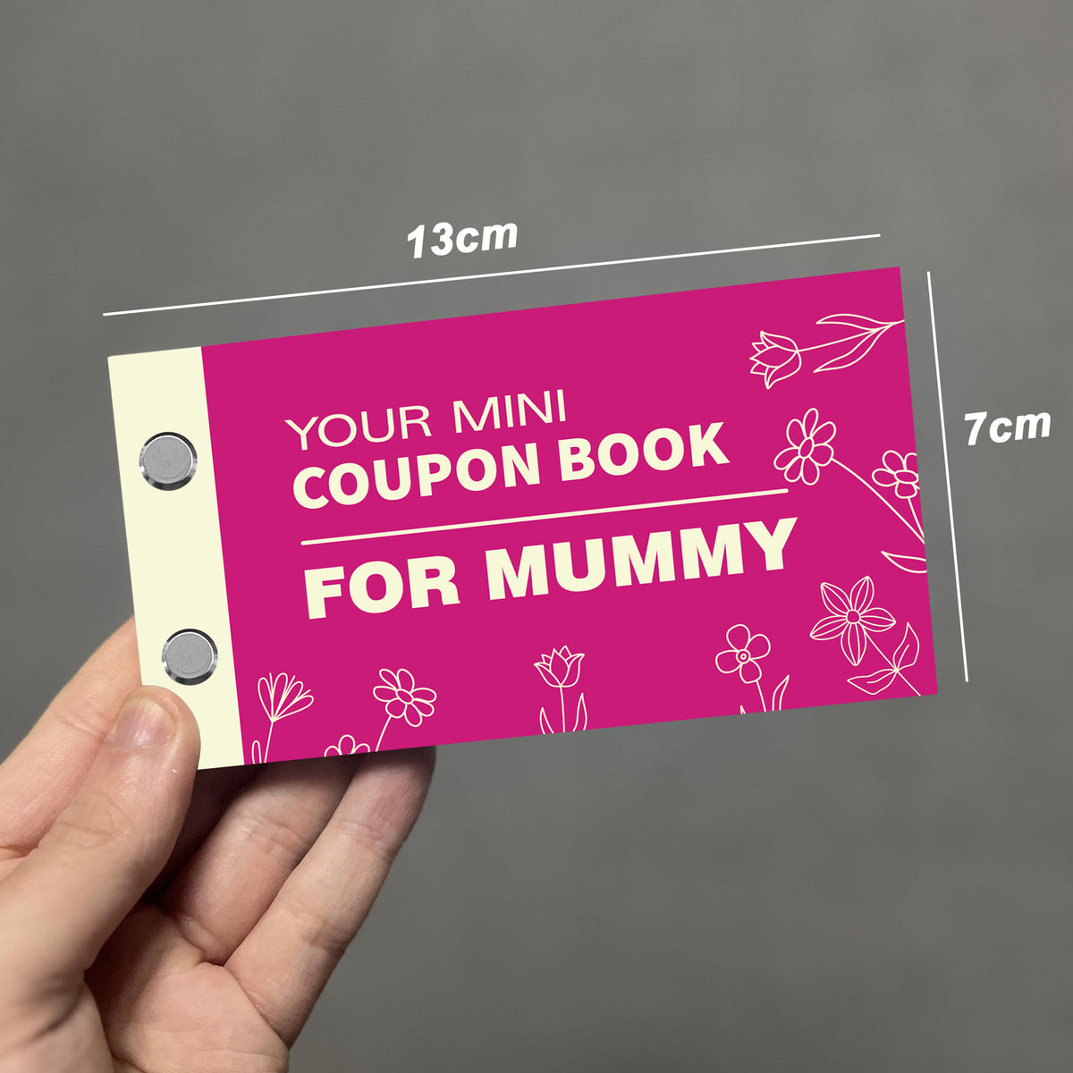 Coupon Book for Mummy, Coupon Cards for Mother's Day, Birthday