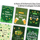 St Patricks Day Pack of 6 Greeting Cards For Friends Family