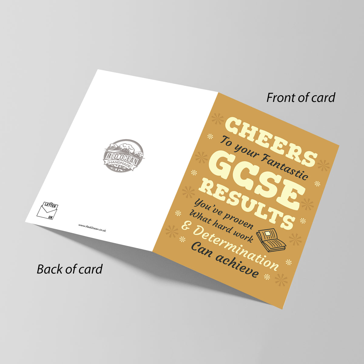 Cheers To Your Fantastic GCSE Results Card For Daughter Son