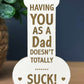 Novelty Gift For Dad Thank You Funny Fathers Day Birthday Gift
