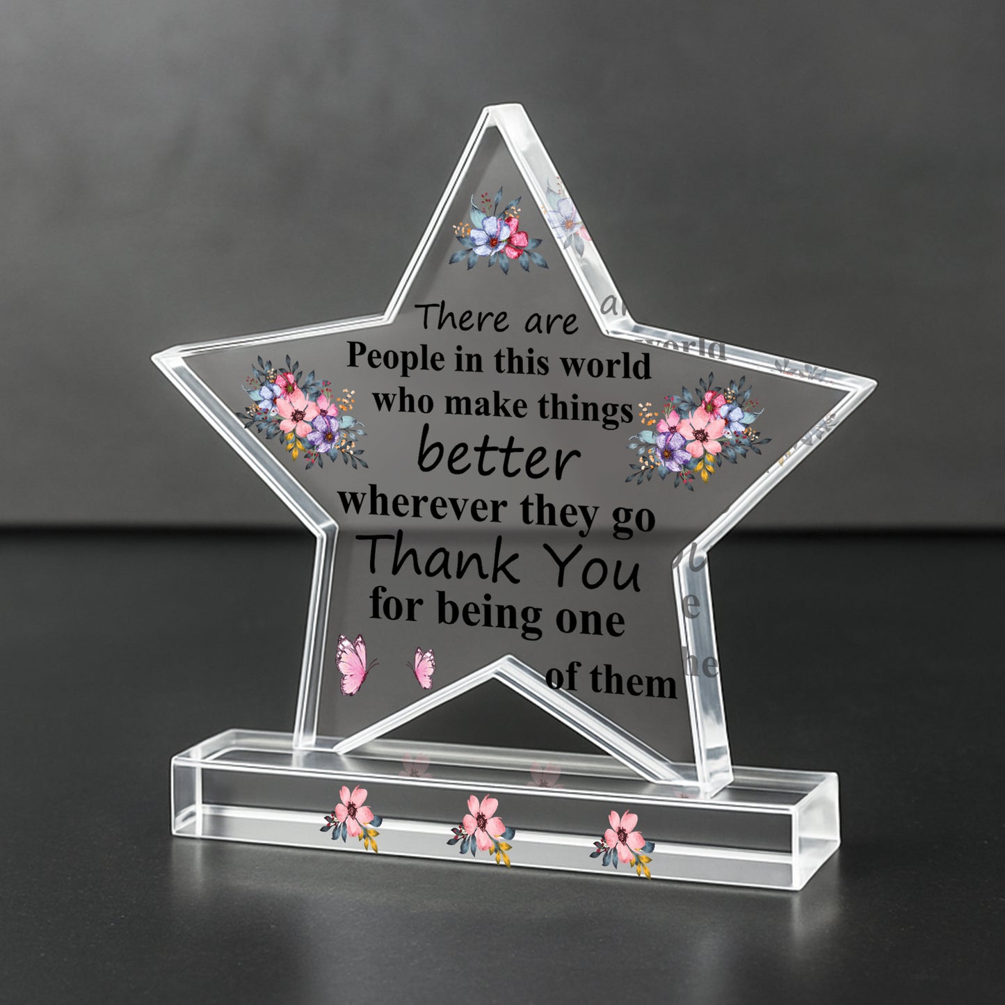 Thank You Gifts Make The World Better Plaque Appreciation Gift