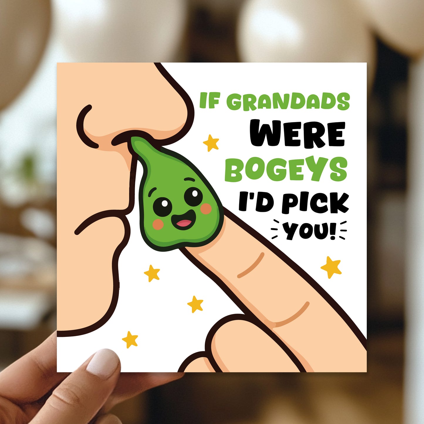 Funny GRANDAD Card Birthday Card For Grandad From Granddaughter