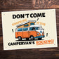 Funny Campervan Sign Dont Come Knocking Sign Campervan Decor