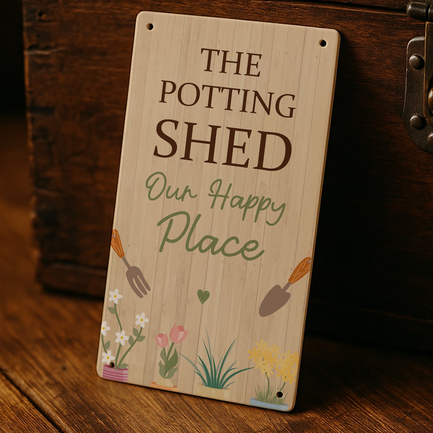 The Potting Shed Sign For Garden Summerhouse Greenhouse 22x12cm