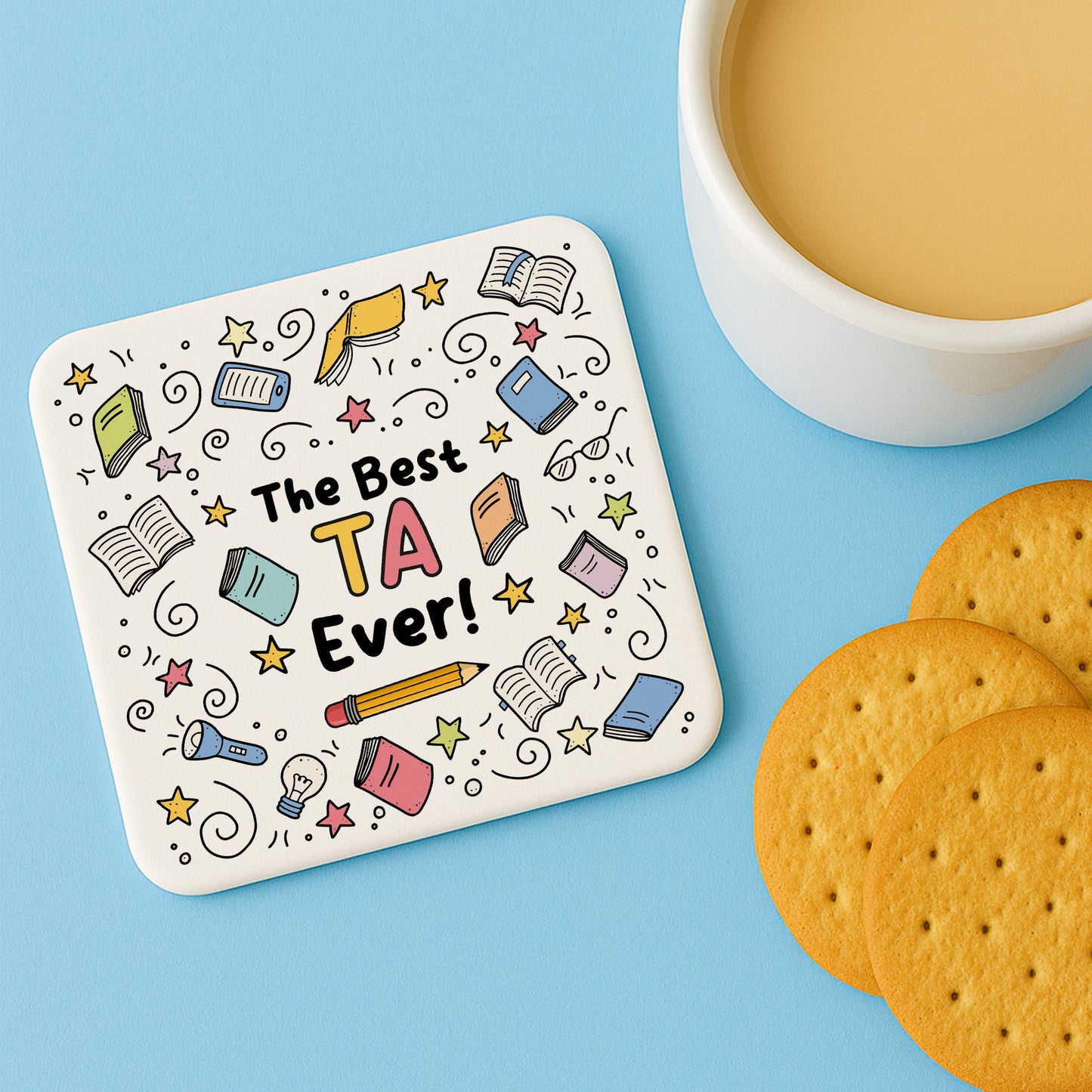 Teacher Gifts For Women Best TA Gift Teaching Assistant Coaster