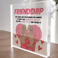 Friendship Gifts For Women Best Friend Gift Standing Plaque