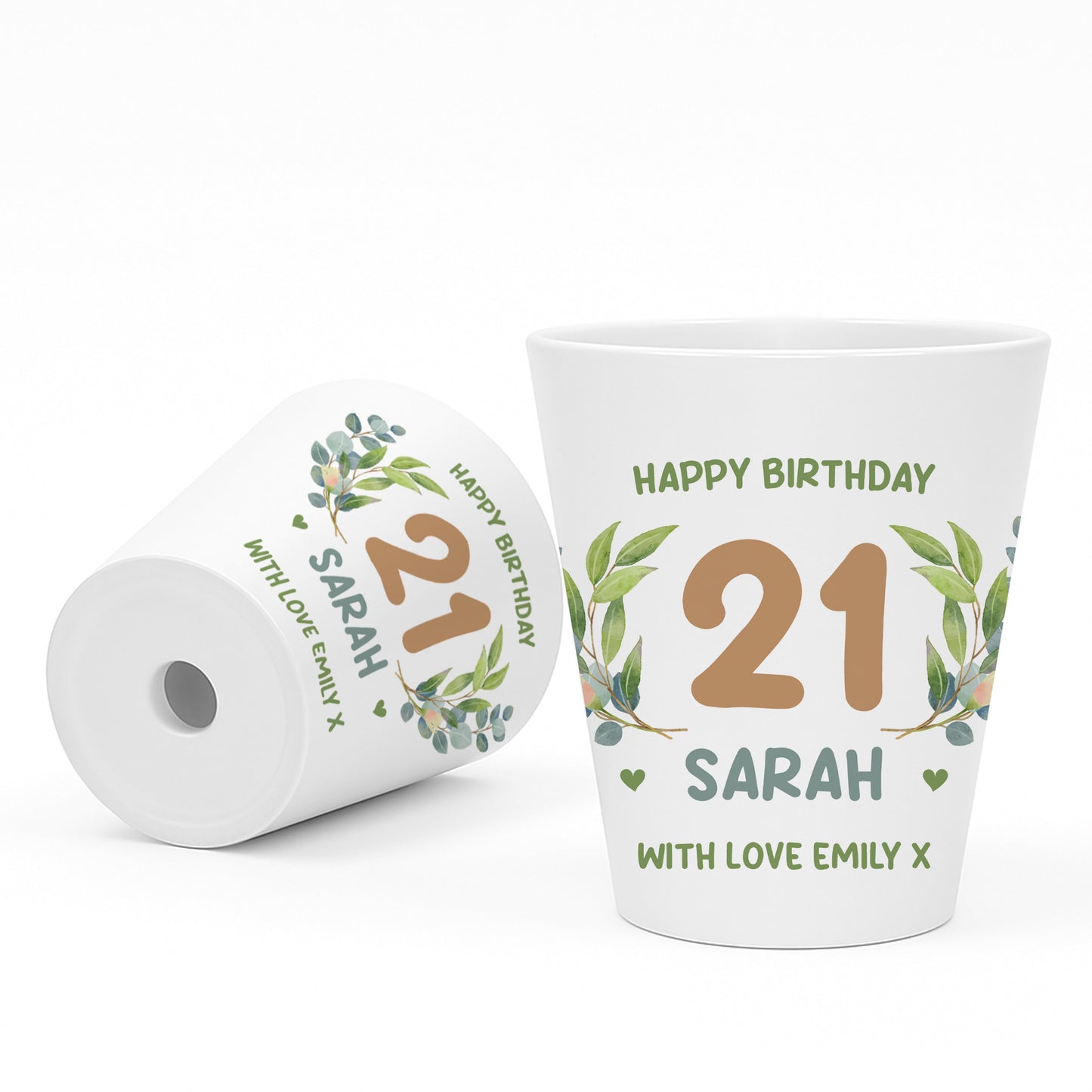 Personalised Happy 21st Birthday Gift For Mum Sister Auntie