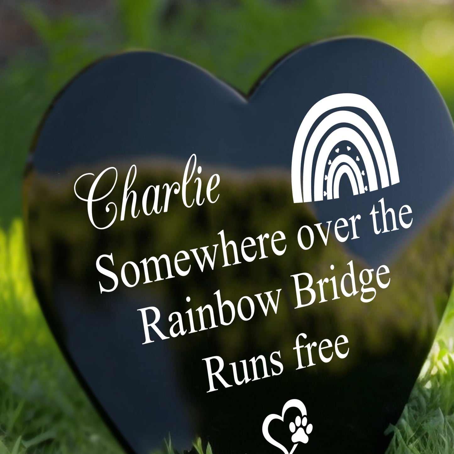 Personalised Pet Loss Memorial Gifts Dog Memorial Graveside