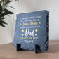 Dad Gift Slate Plaque Gifts for Dad from Daughter Christmas