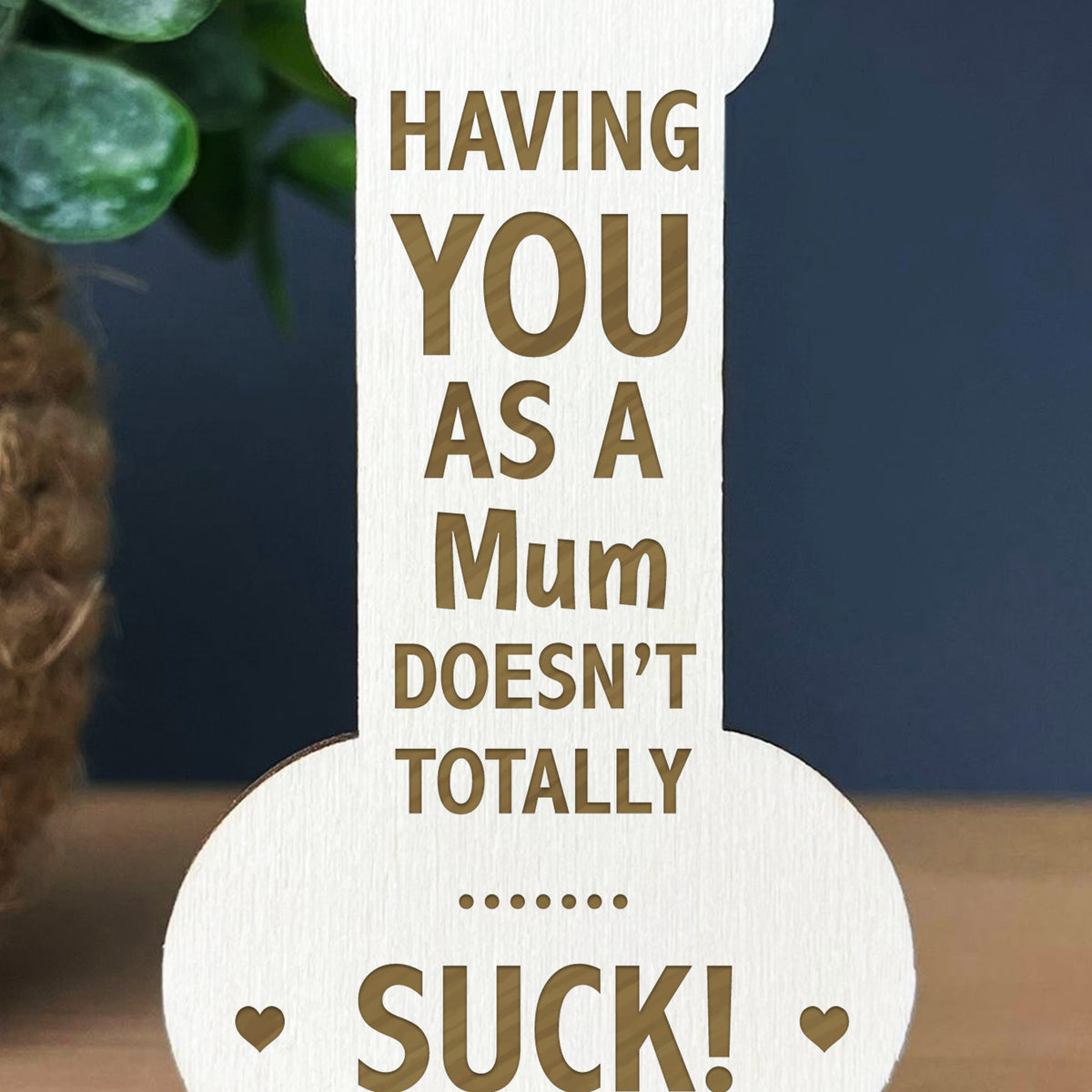 Novelty Gift For Mum Thank You Funny Christmas Birthday Gift
