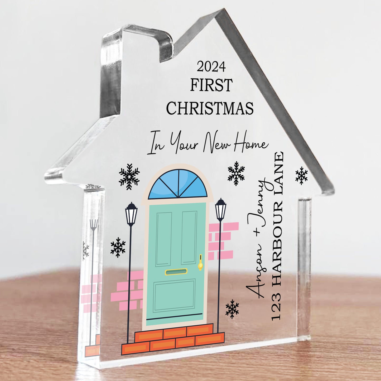 Personalised First Christmas in Your New Home Gifts For Family
