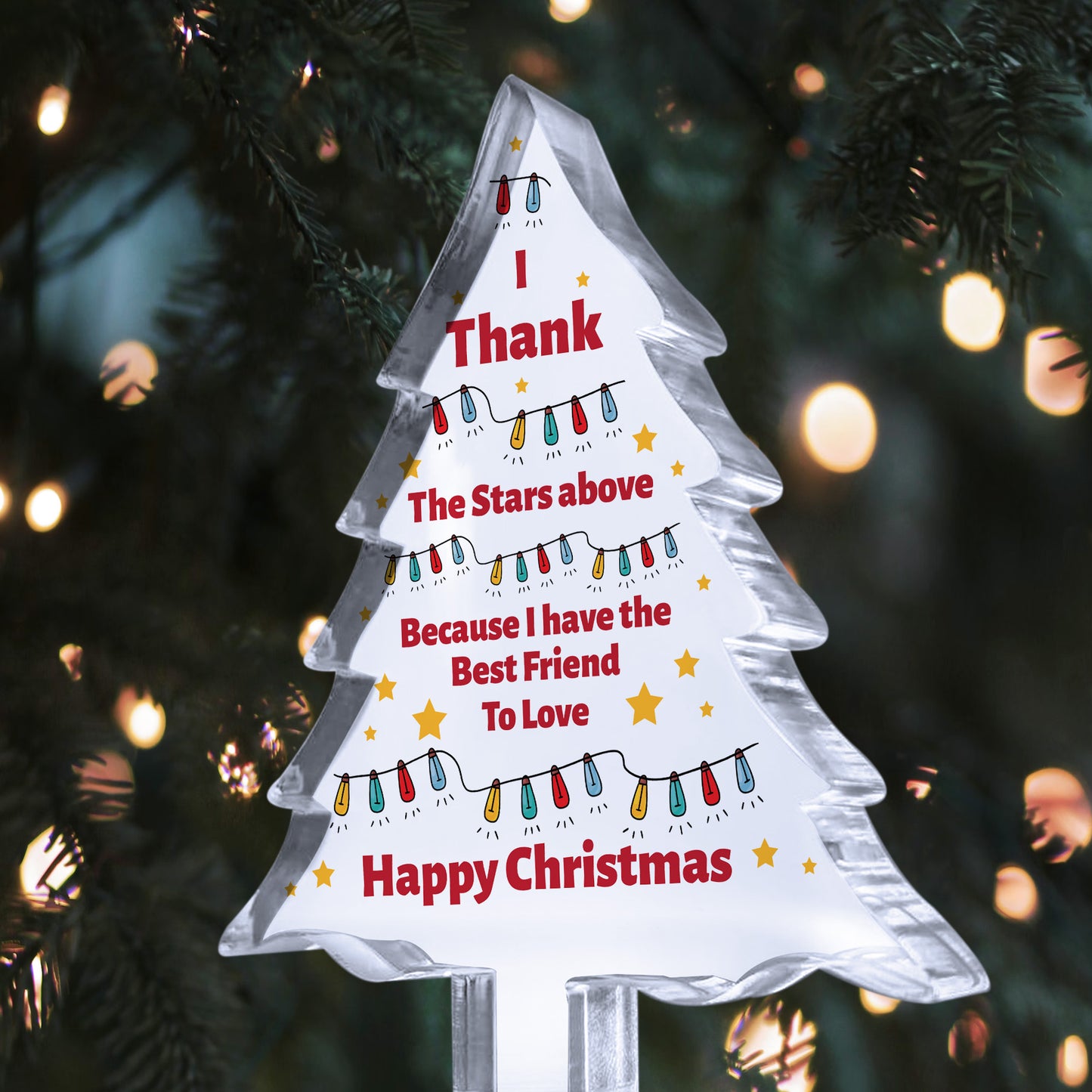 Gift For Best Friend Christmas BEST FRIEND TO LOVE Thank You