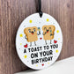 Funny Birthday Gifts For Men Women Toast To You On Your Birthday
