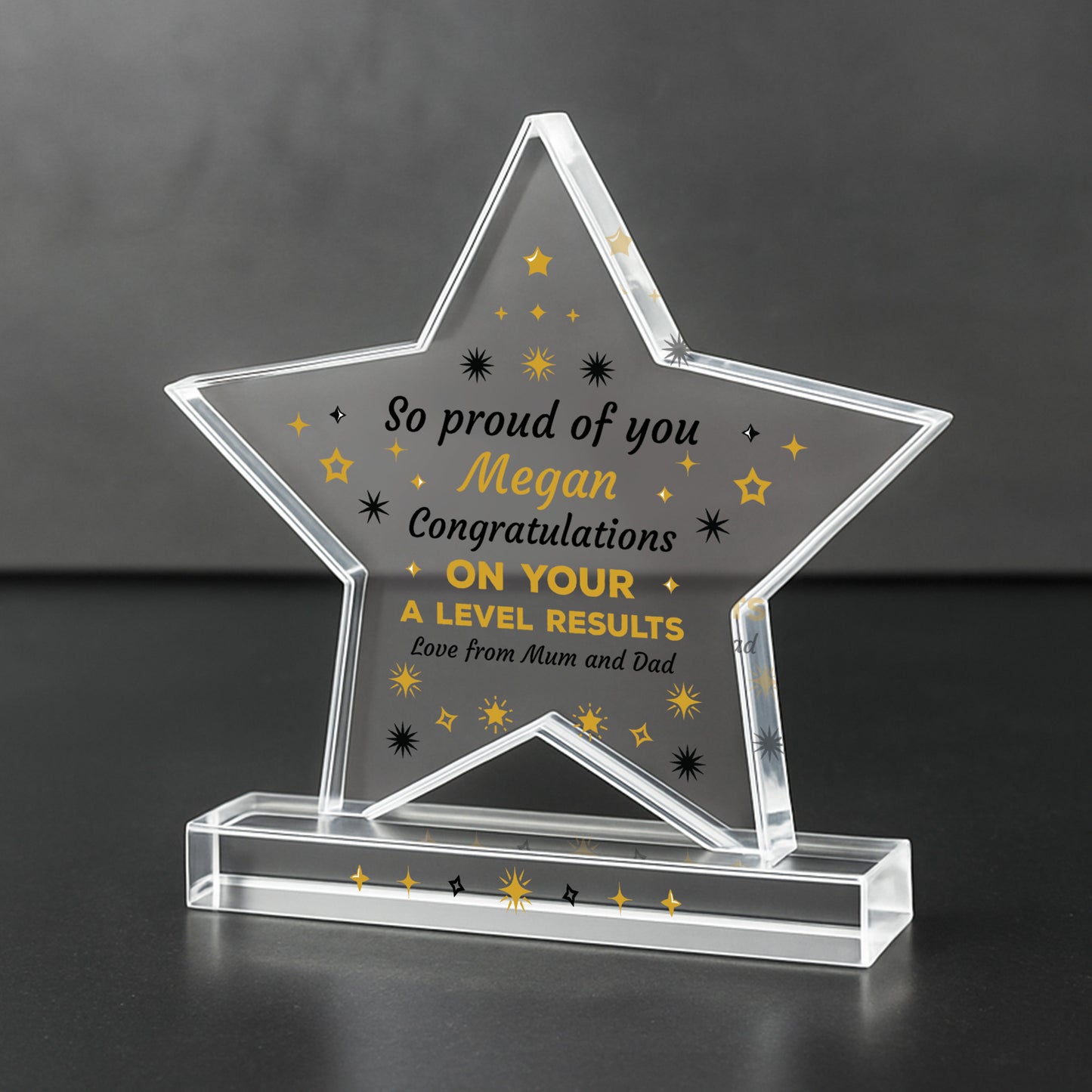 Personalised Congratulations Gift For A Level Results Day