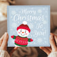 Christmas Cards Multipack of 6 Kids Children 145x145mm Teachers
