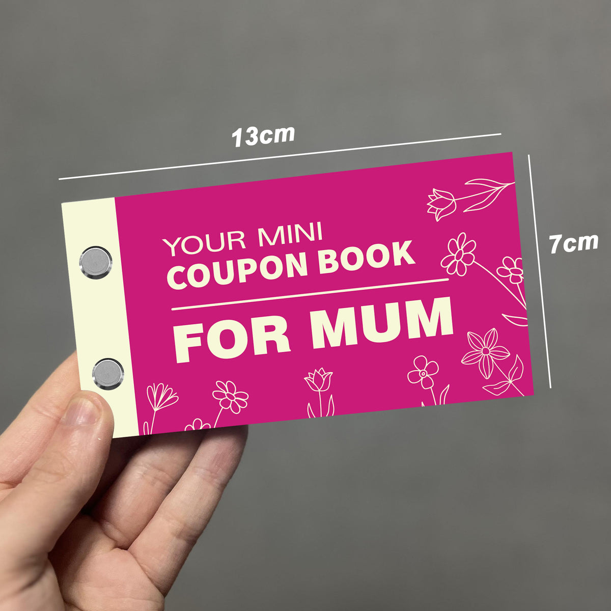 Coupon Book for Mum, Coupon Cards for Mother's Day, Birthday