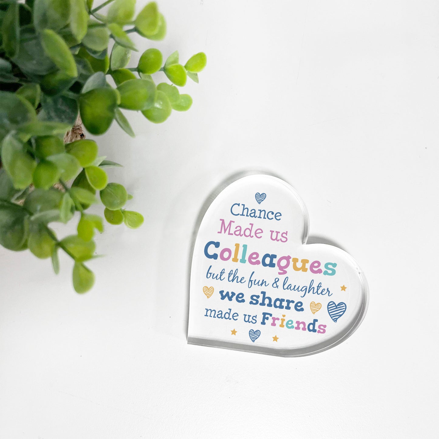Funny Gift For Colleague For Biirthday Christmas Acrylic Plaque
