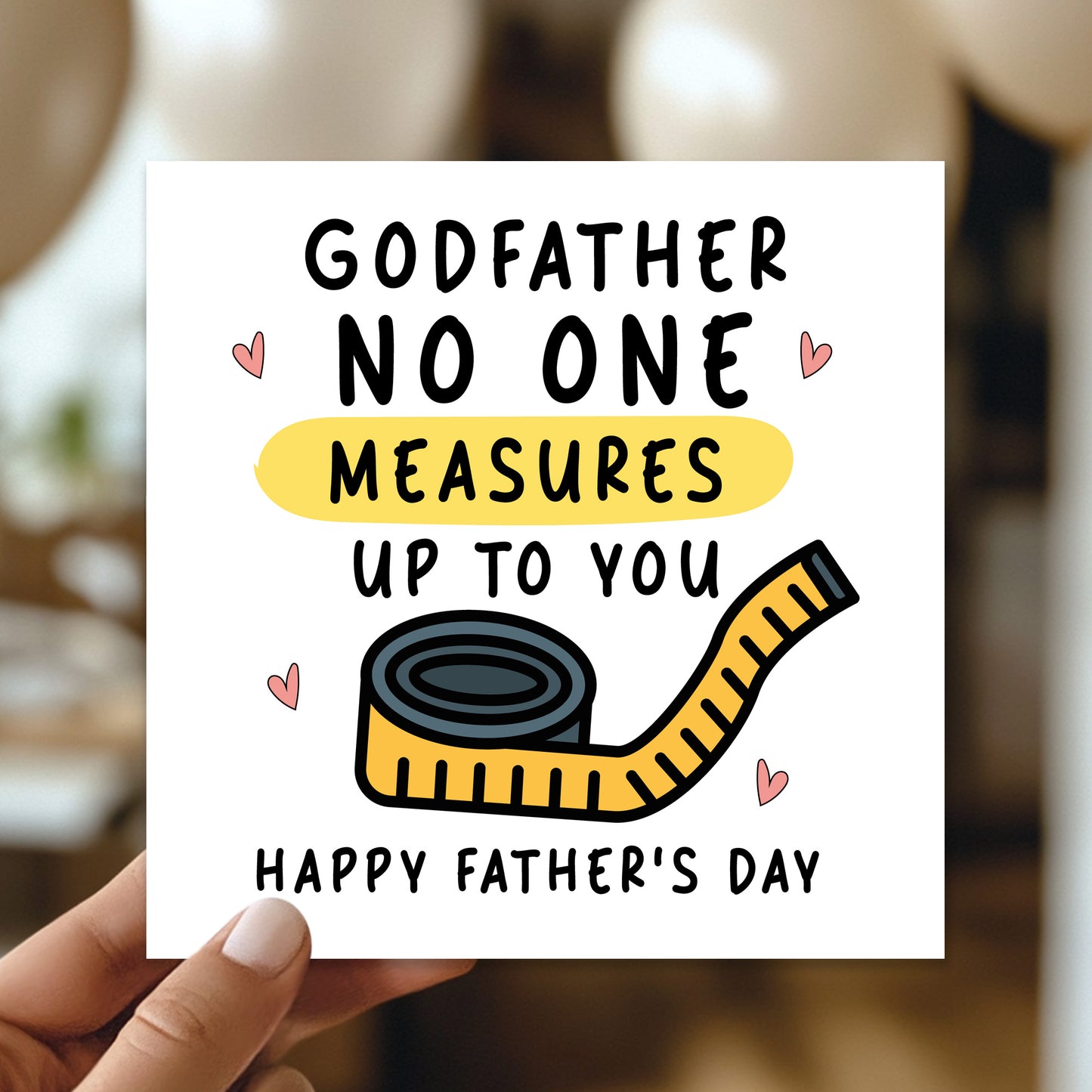 Fathers Day Card For Godfather From Godchildren Godparent