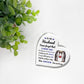 Never Forget That I Love You Gift For Husband Acrylic Plaque
