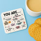 Christmas Birthday Gift For Best Friend Bestie Coaster