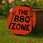 BBQ Sign For Garden Acrylic THE BBQ ZONE Sign For Home Outside