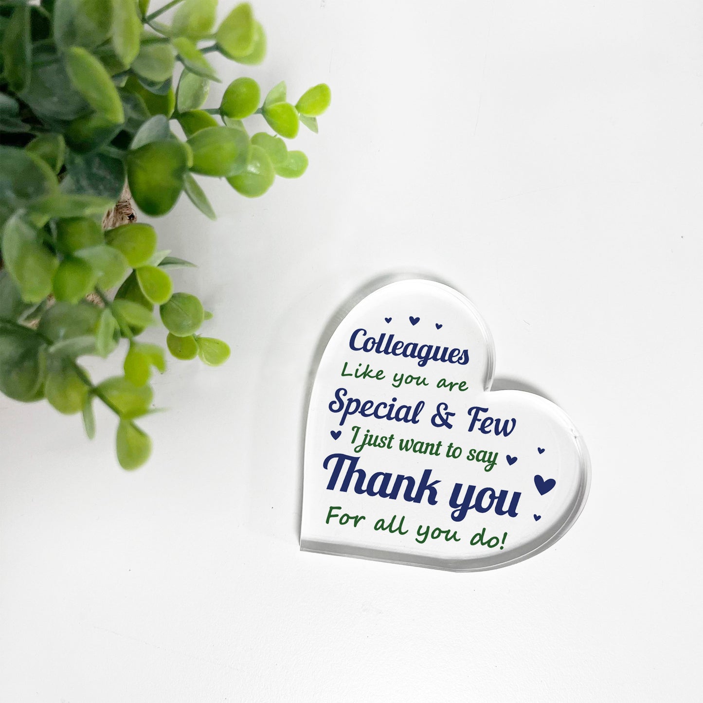 Gift For Colleague For Biirthday Christmas Acrylic Plaque