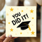 Graduation Card For Daughter Son YOU DID IT Card Congratulations