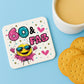 Funny 60th Birthday Gift For Women 60 AND FAB Coaster Gifts