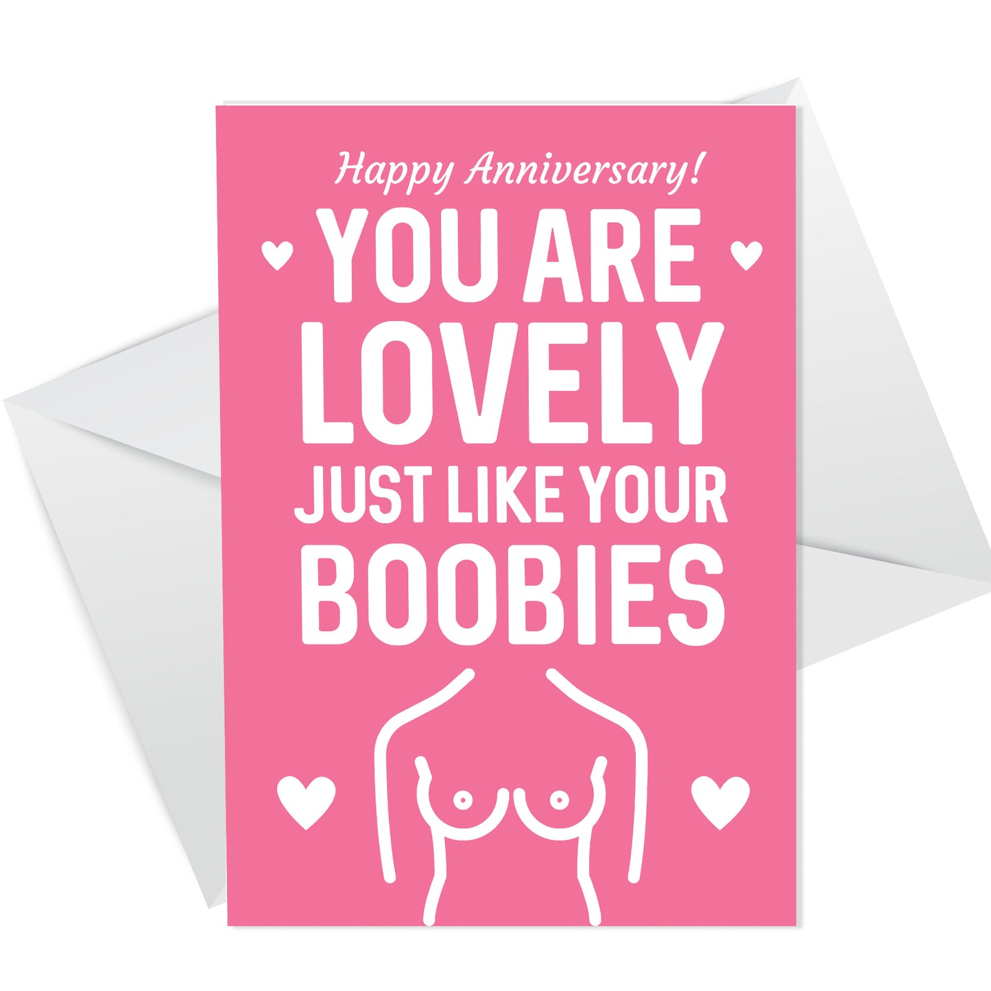 Funny Rude Anniversary Card For Girlfriend Wife Hilarious Card