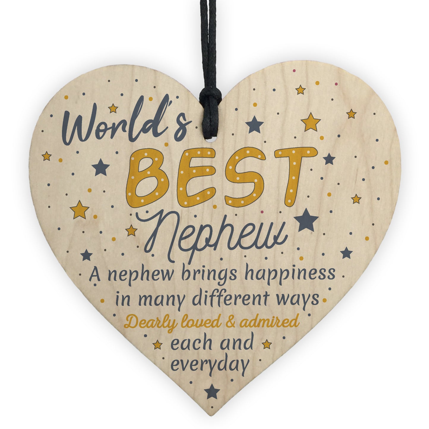 Best Nephew Birthday Christening Christmas Gift Auntie Uncle