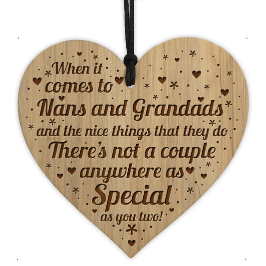 Nan and Grandad Birthday Card Christmas Gift Thank You Gifts