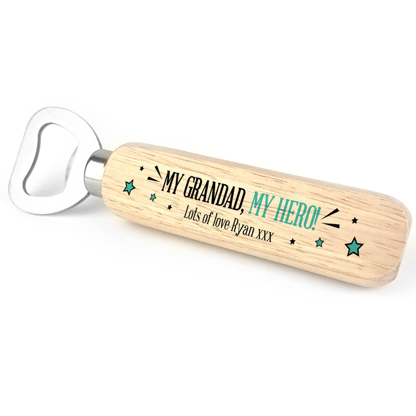 Personalised Bottle Opener Gift For Grandad Birthday Father Day