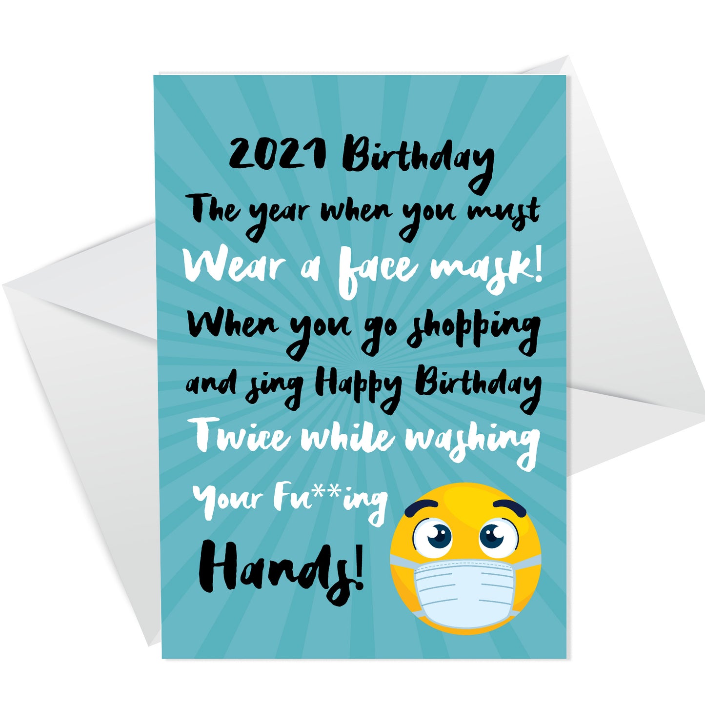 Funny Birthday Card Lockdown Card For Men Women Son Brother