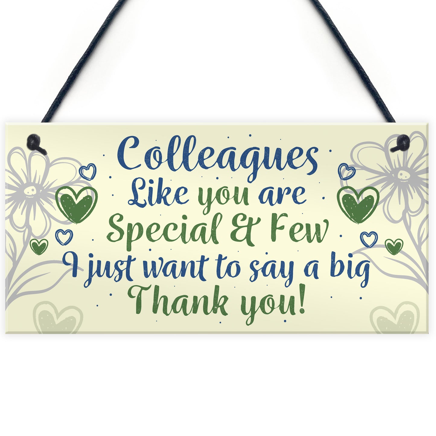 Special And Few Colleagues Plaque FRIEND Thank You Colleague