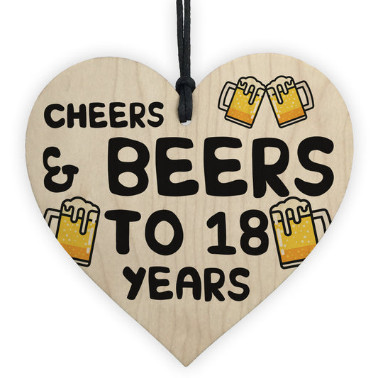 18th Birthday Cheers And Beers Funny 18th Birthday Gifts For Son