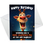 Funny Birthday Card for Him Or Her Giraffe Card Mum Dad