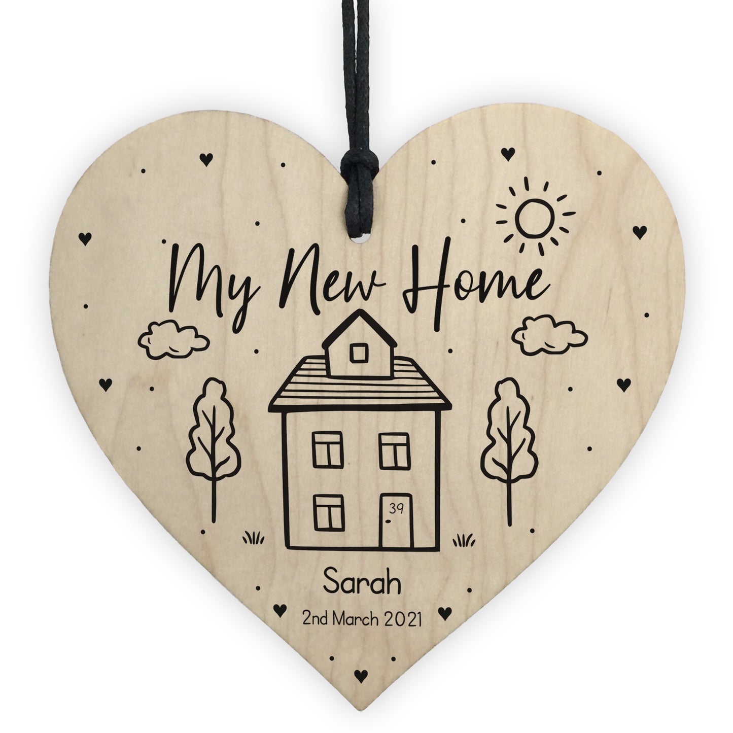 Personalised House Warming Gift My New Home Gift With Name