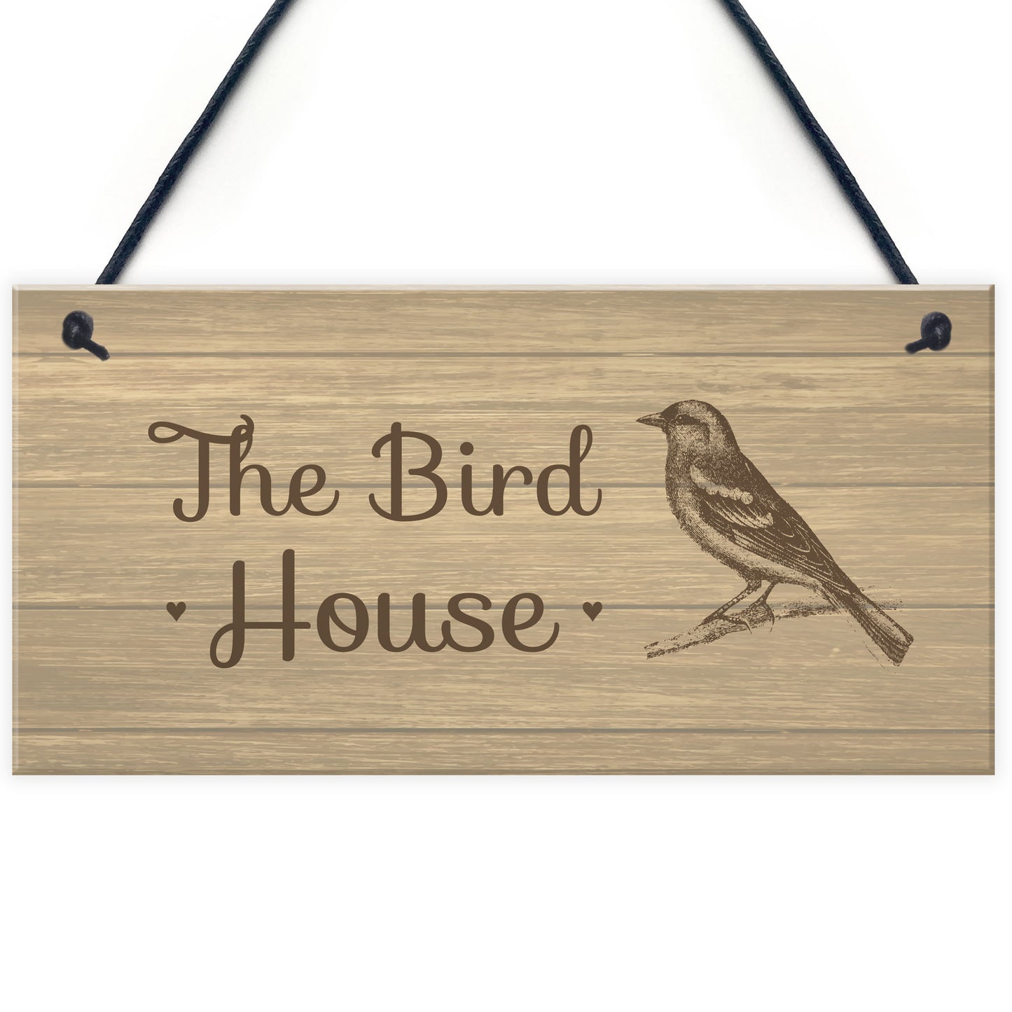 The Bird House Sign Garden Shed Summerhouse Sign Home Gift