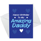 Birthday Cards For Daddy Greetings Card Daddy Card
