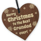Grandad Christmas Wooden Plaque Grandparent Gifts