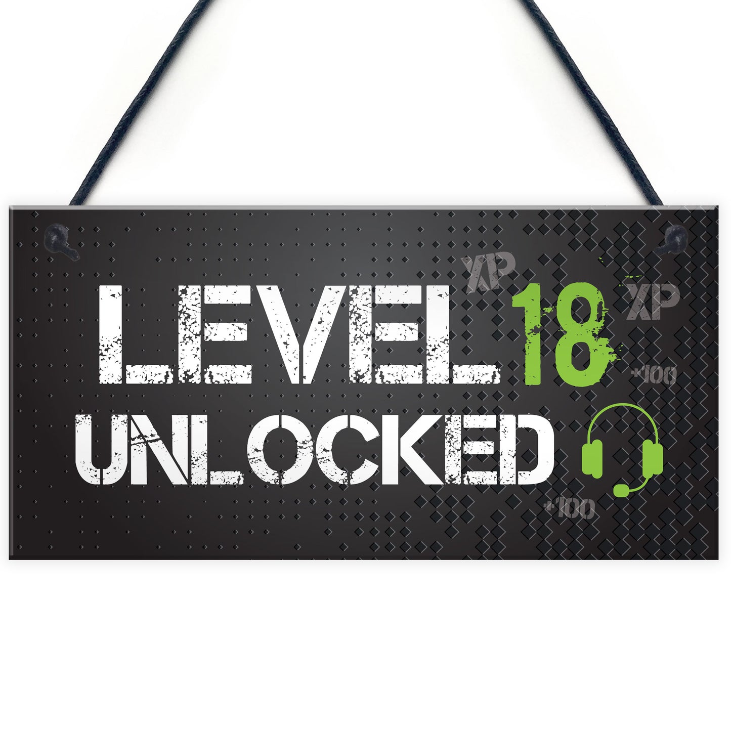 Funny 18th Birthday Gift For Son Brother Gaming Sign Gamer Gift