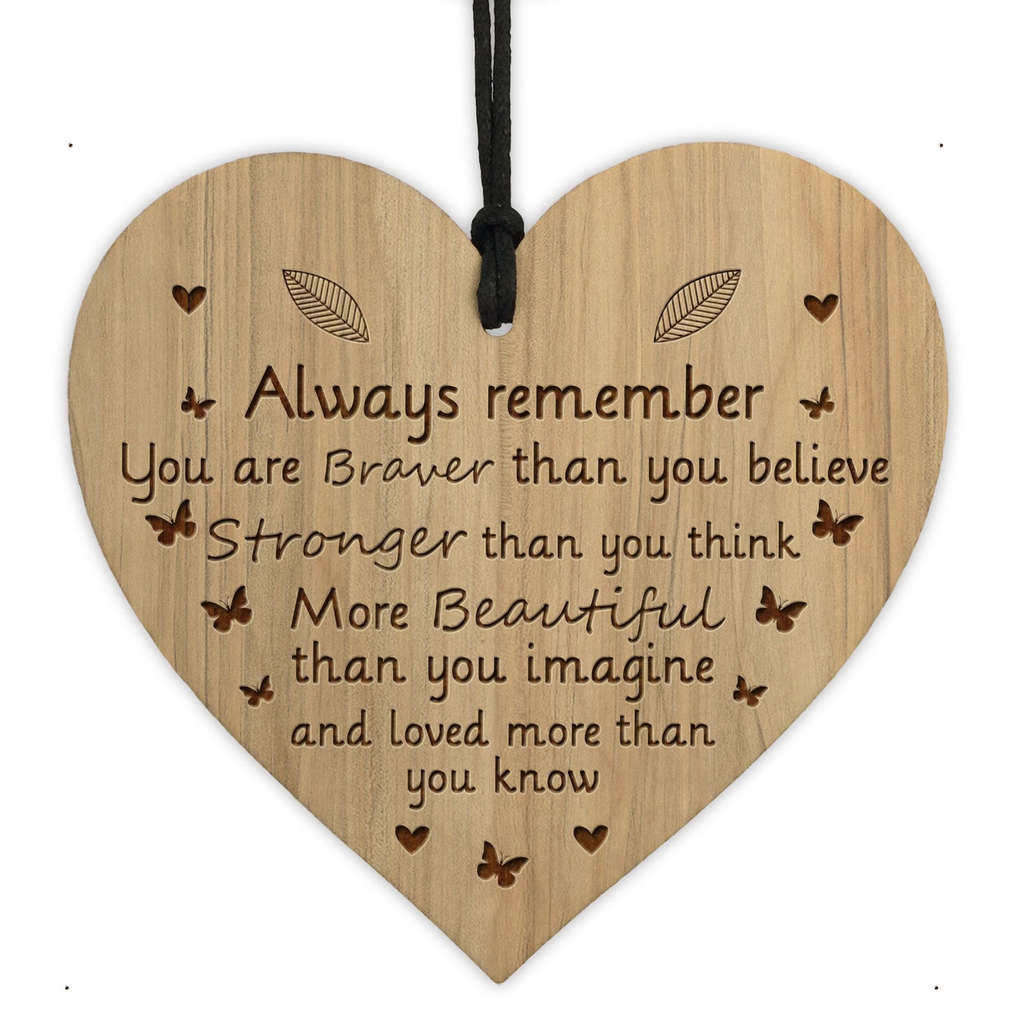 Best Friend Sign Friendship Gift Engraved Heart Motivativational