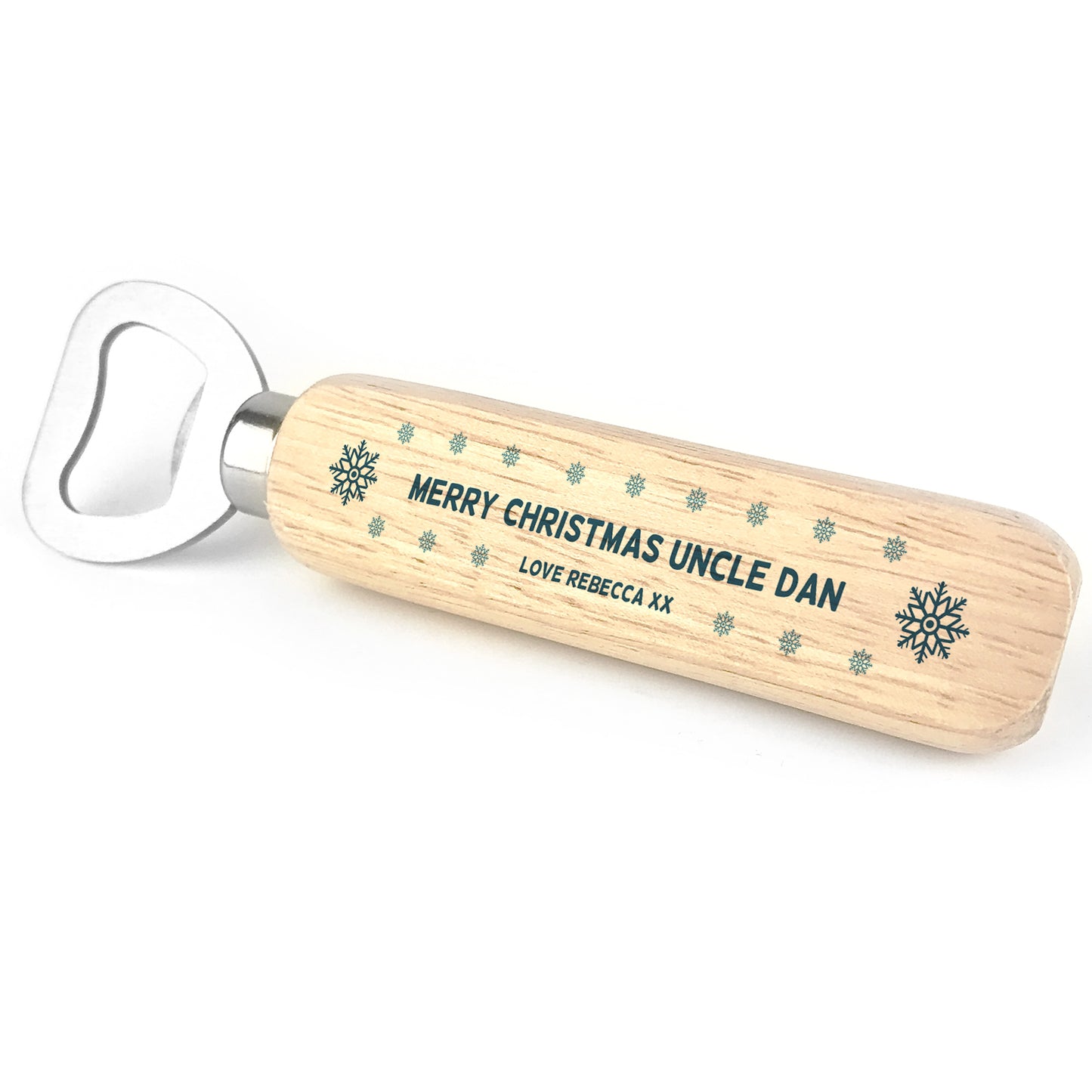 Wooden Bottle Opener Christmas Gift For Uncle Novelty Gifts